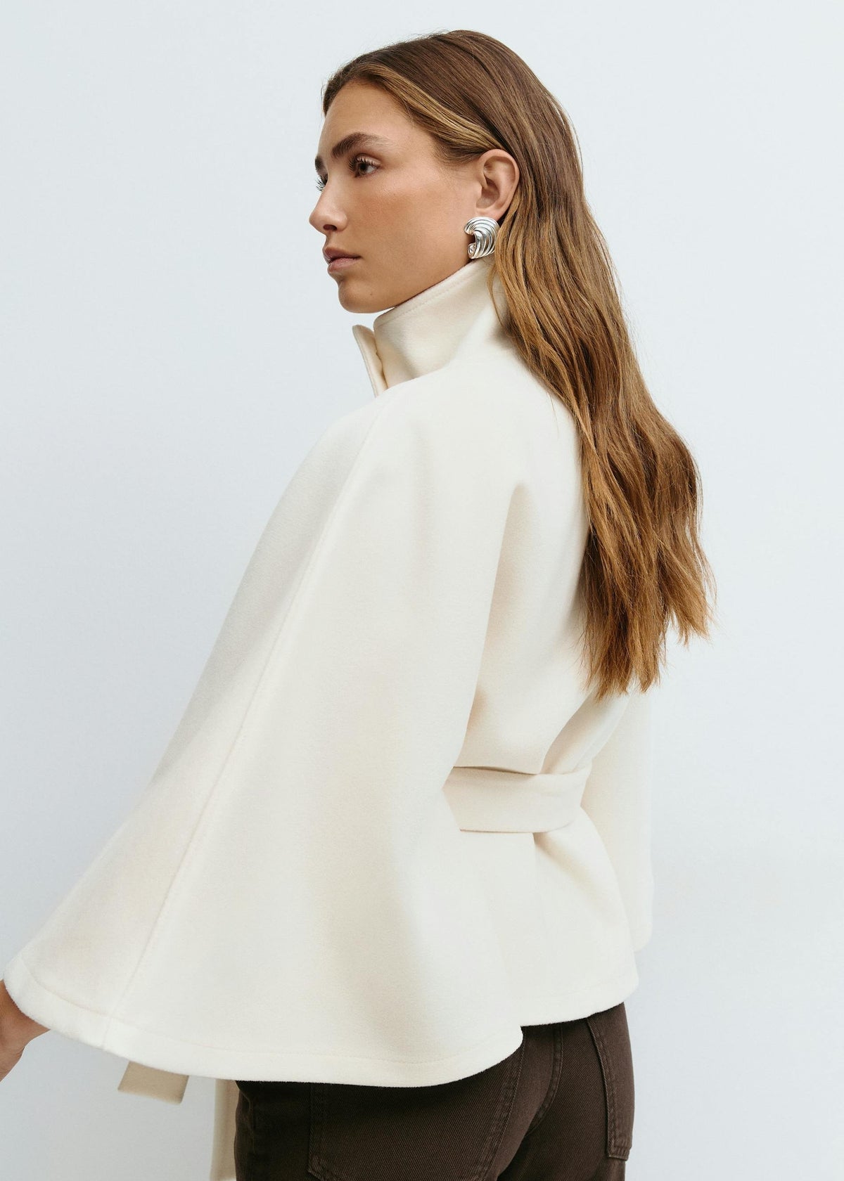 Irene Cape Coat, beige, photo 3 #COLOR_2