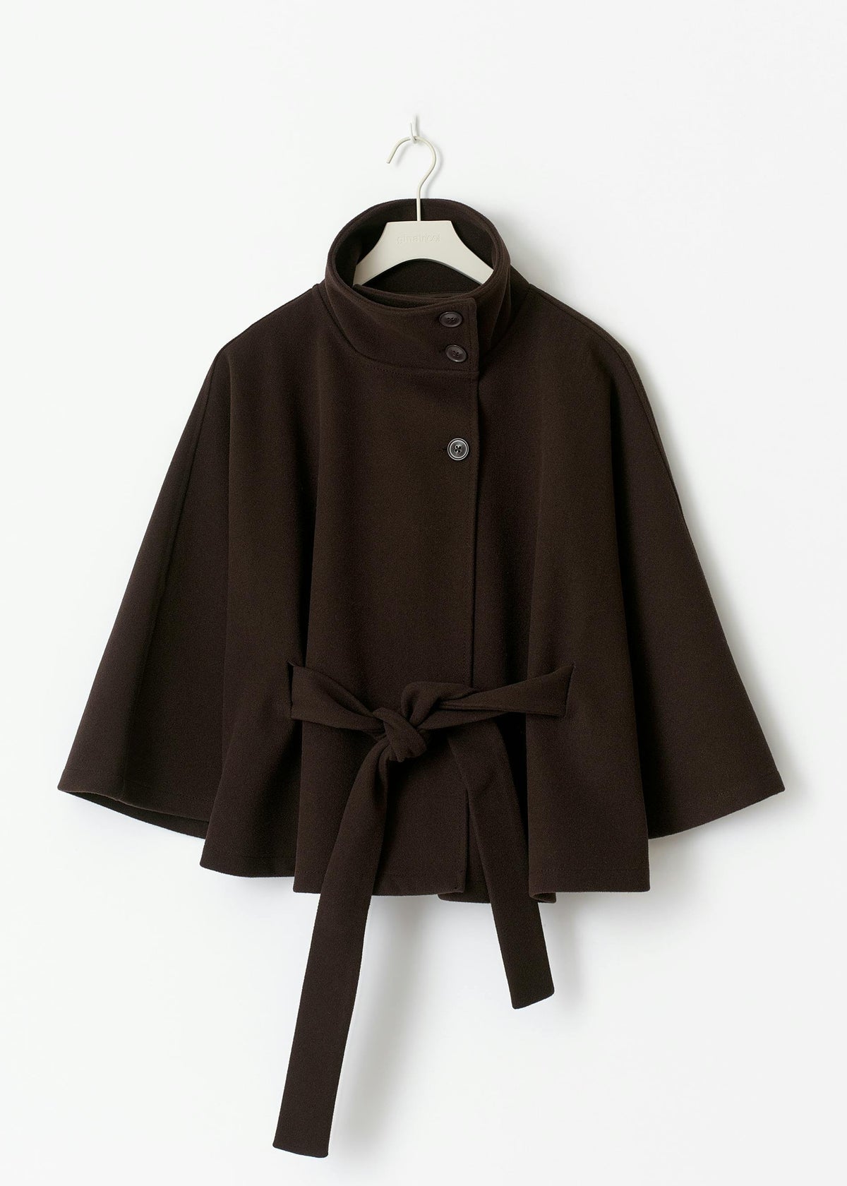 Irene Cape Coat, brown, photo 3 #COLOR_3