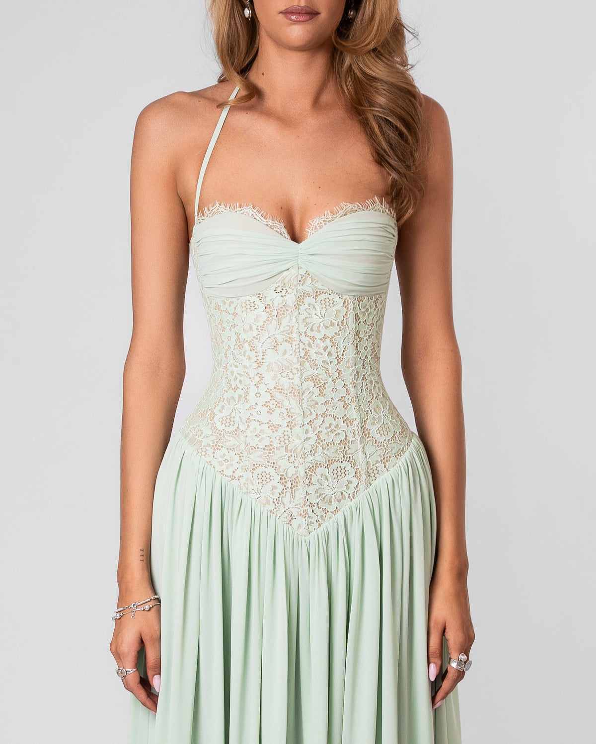 Rocio Dress, mint, photo 3 #COLOR_3