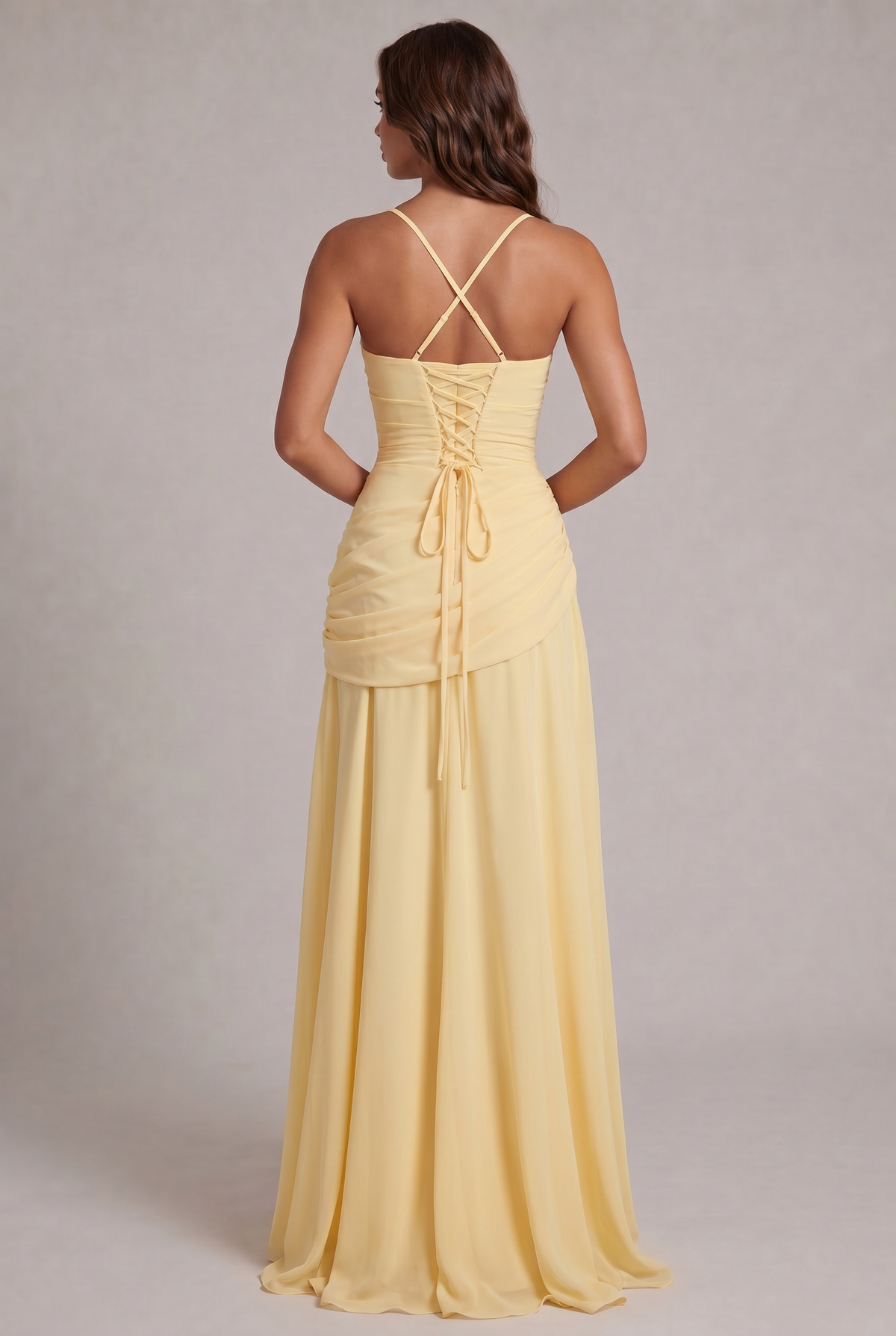 Ainhoa Dress, yellow, photo 2 #COLOR_1