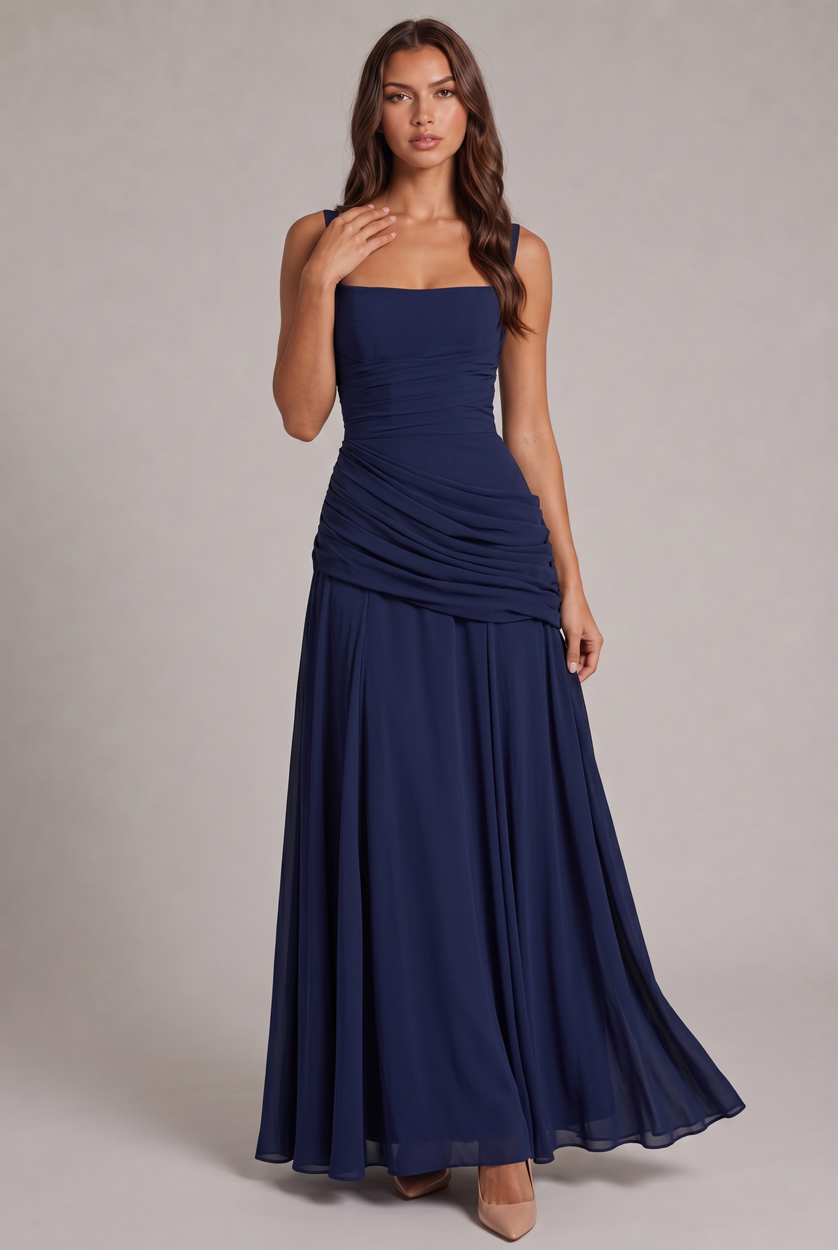 Ainhoa Dress, navy, photo 1 #COLOR_3