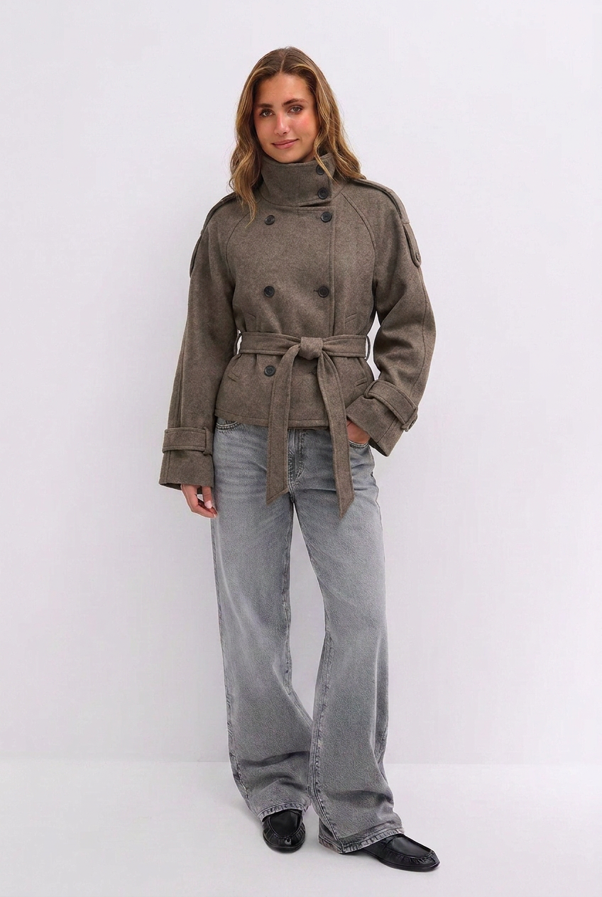 Valentina Trench, brown, photo 1 #COLOR_3