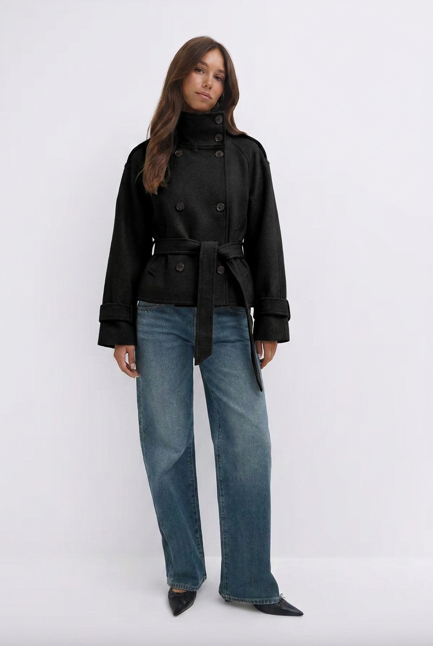 Valentina Trench, black, photo 1 #COLOR_2