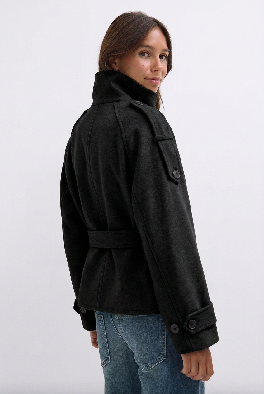 Valentina Trench, black, photo 2 #COLOR_2