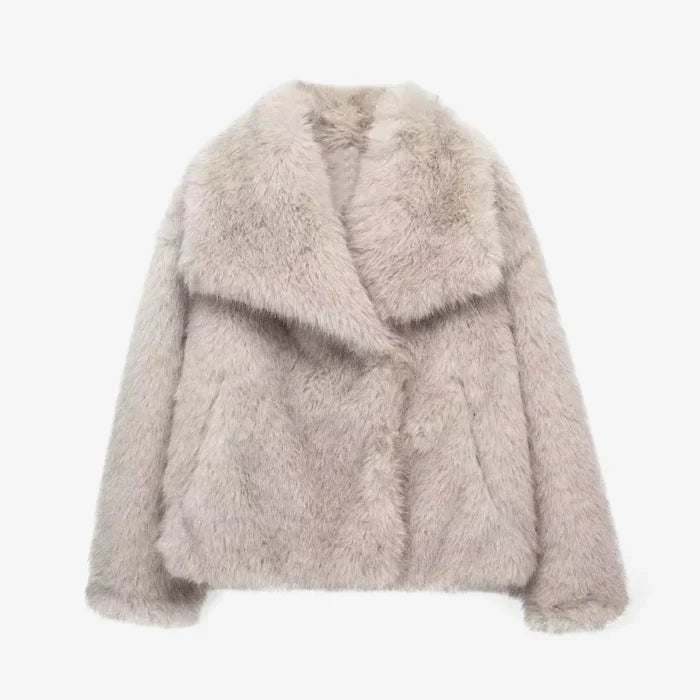 Ilaria Fur Jacket, grey, photo 5 #COLOR_1