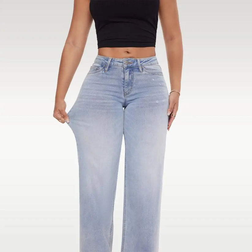 Orlania® BBL Wide-Leg Jeans