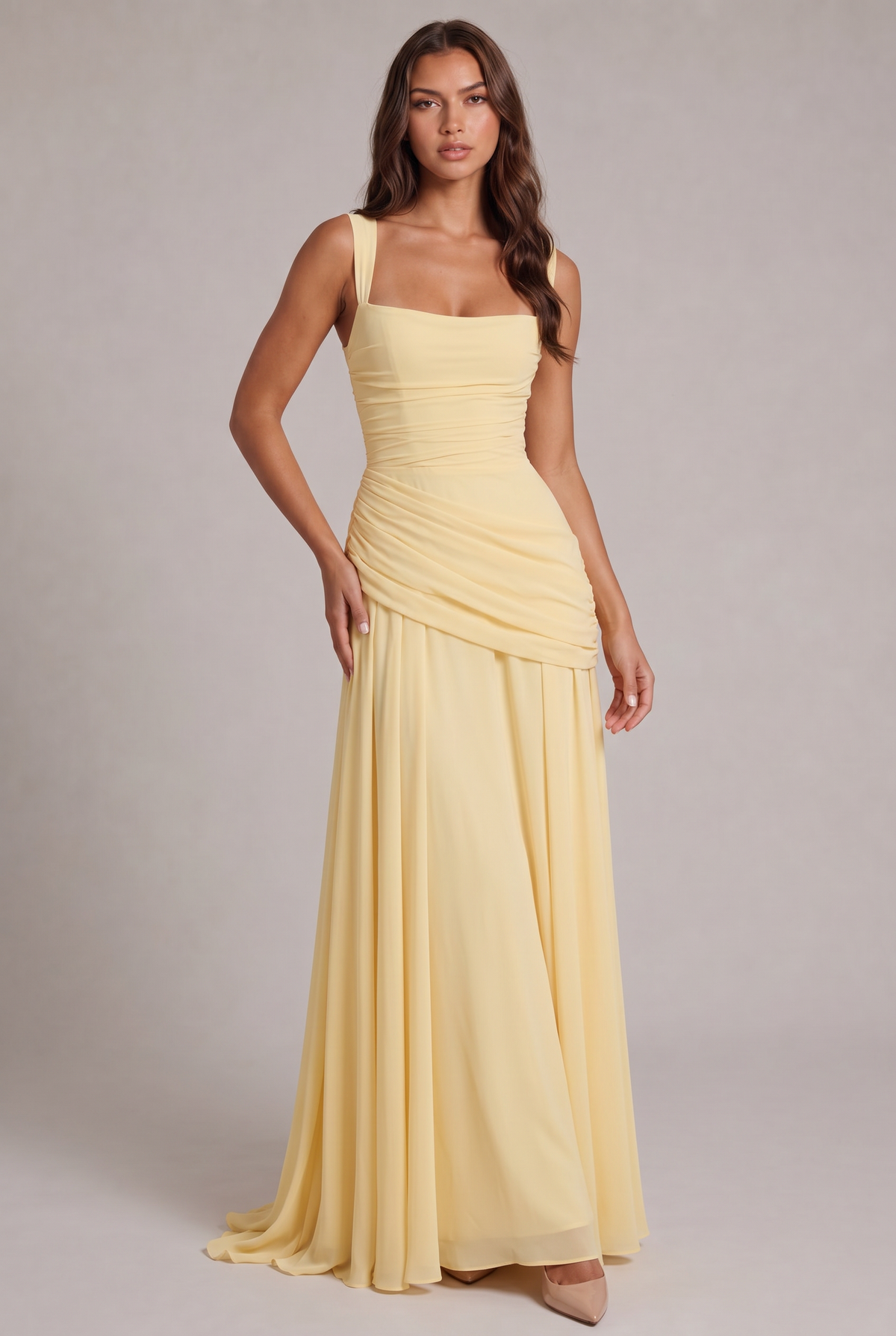 Ainhoa Dress, yellow, photo 1 #COLOR_1