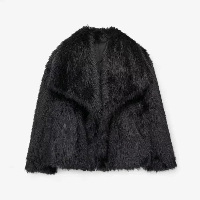 Ilaria Fur Jacket, black, photo 1 #COLOR_2