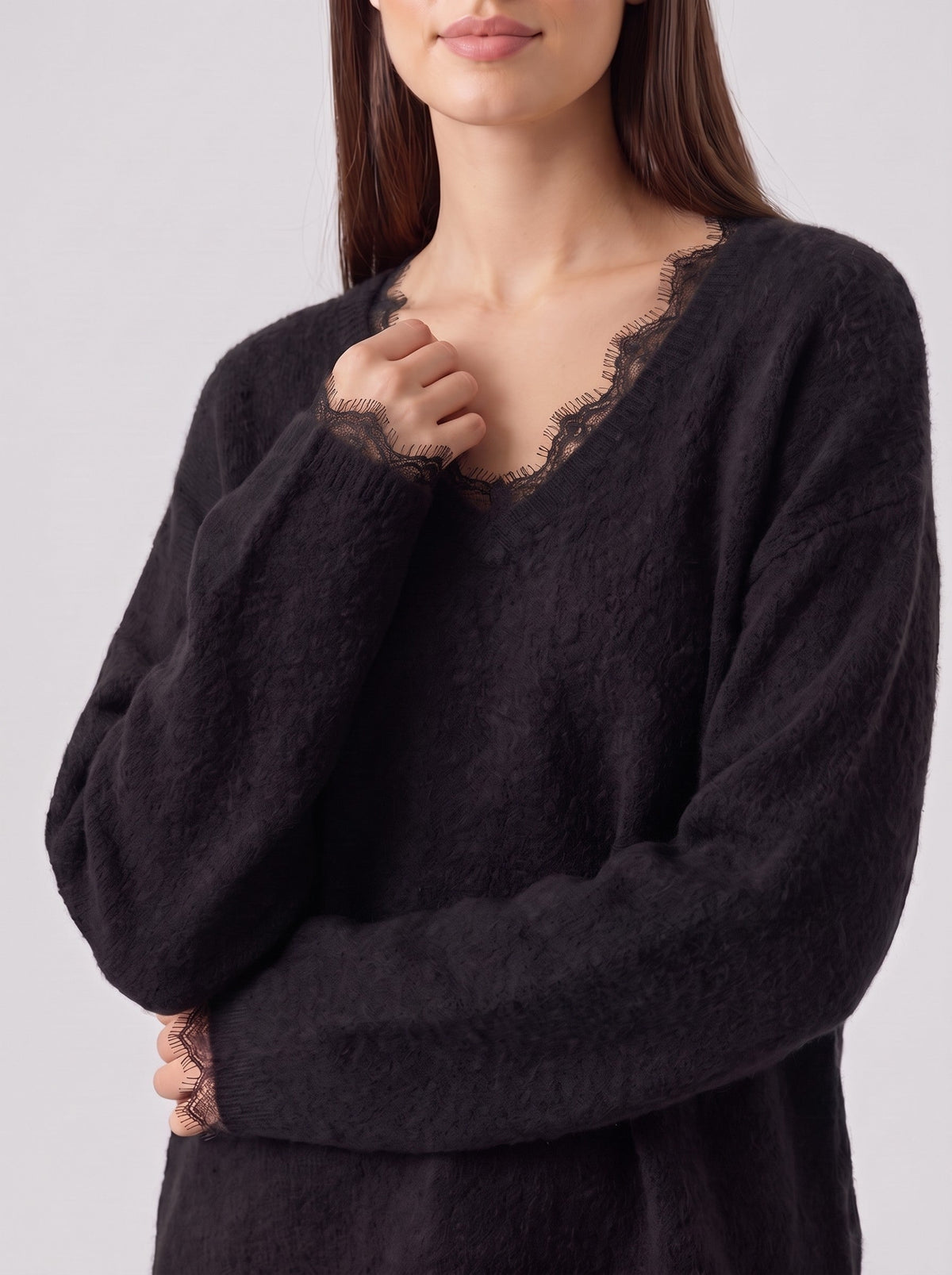 Francesca Sweater, black, photo 2 #COLOR_2