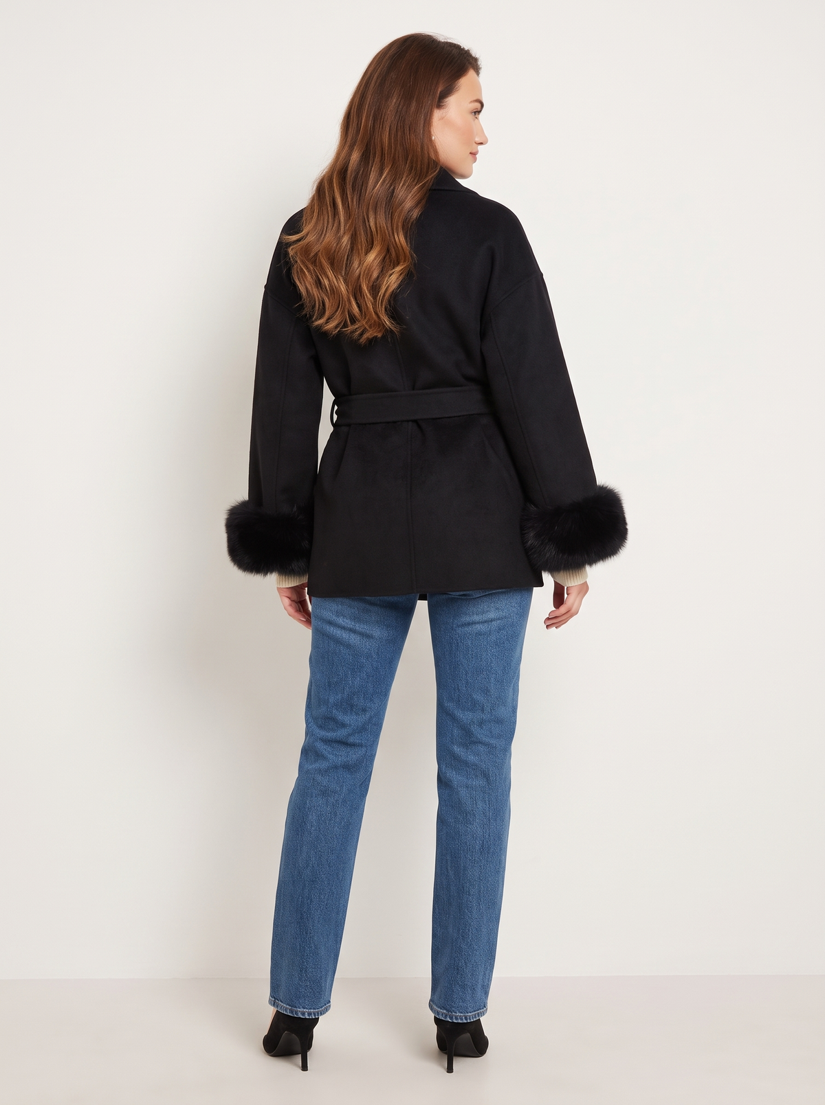 Elena Coat, black, photo 3 #COLOR_4