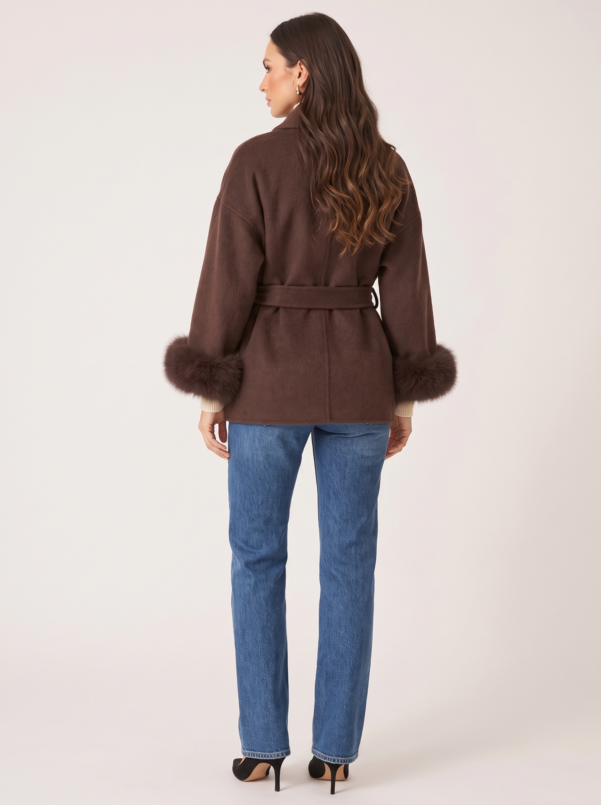 Elena Coat, brown, photo 3 #COLOR_3