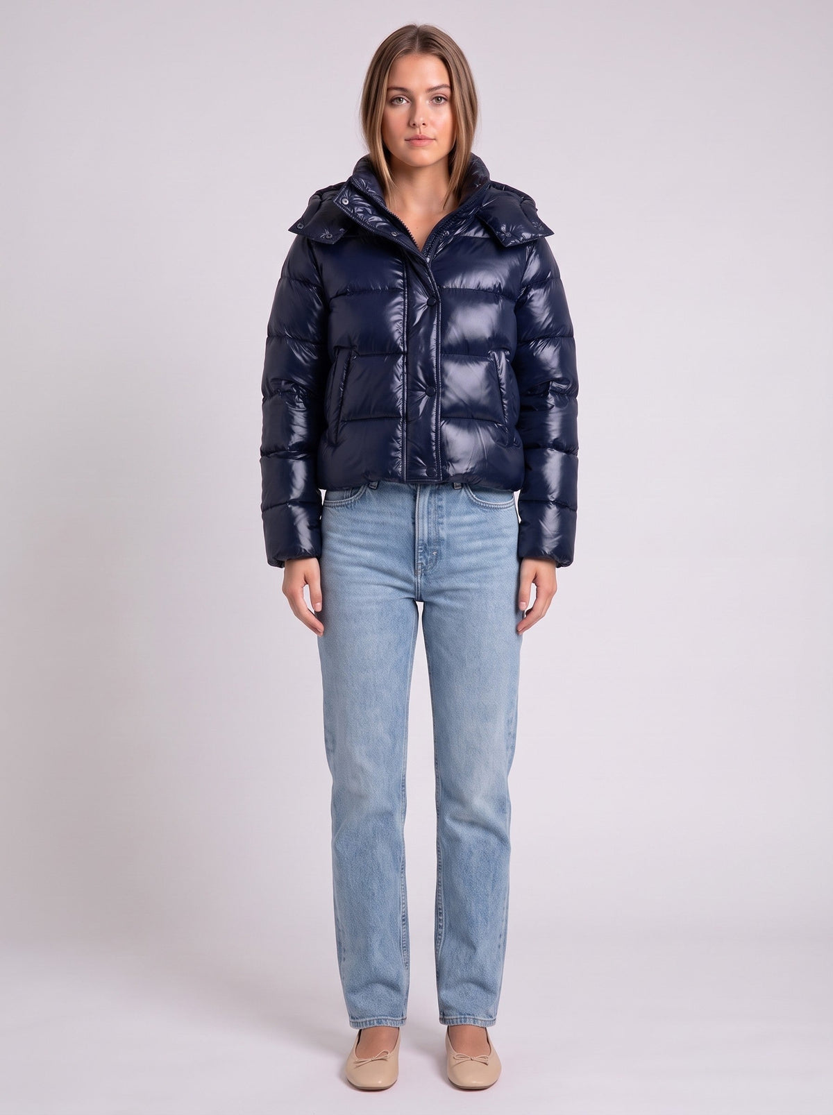 Lorena Puffer Jacket, navy, photo 1 #COLOR_2