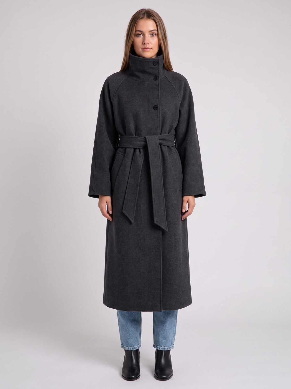 Viola Coat, grey, photo 1 #COLOR_1